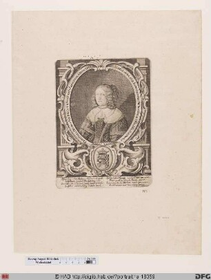 Bildnis Eleonore Dorothea, Herzogin zu Sachsen-Weimar, geb. Prinzessin zu Anhalt-Dessau