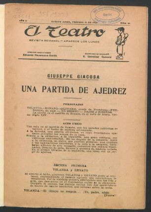 1923009500: Una partida de ajedrez