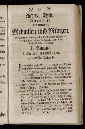I. Auszug. - XII. Auszug.
