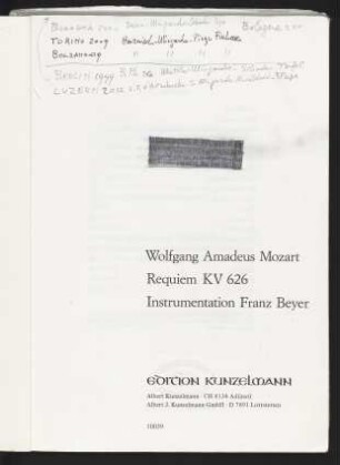Requiem : KV 626