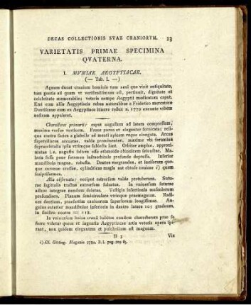 Varietatis Primae Specimina Quaterna. (Tab. I. [bis] IV.)