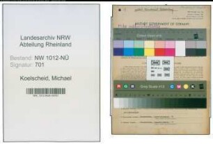 Entnazifizierung Michael Koelscheid , geb. 13.07.1896 (Landwirt)