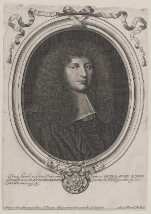 Bildnis des Gvillavme Egon de Fvrstemberg