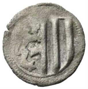 Münze, Pfennig, Pfennig (einseitig), 1475 - 1482