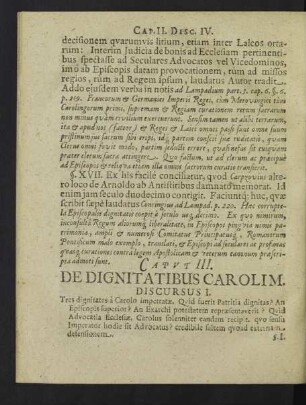 Caput III. De Dignitatibus Caroli M.