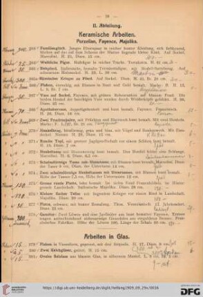 II. Abteilung (Nr. 363-656)