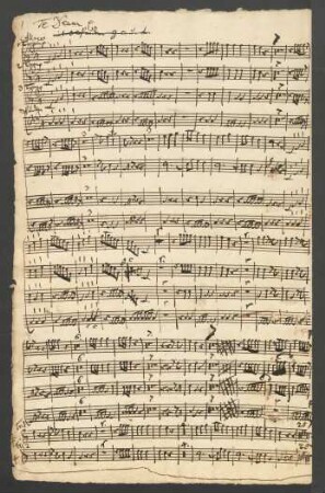 Te Deum. Arr; V (4), Coro, tr (3), timp, orch; D-Dur; BR-CPEB Ef 8; GraunWV B:VI:2; GruG 74
