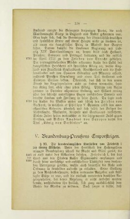V. Brandenburg-Preußens Emporsteigen