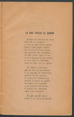 Lo que puede el queso