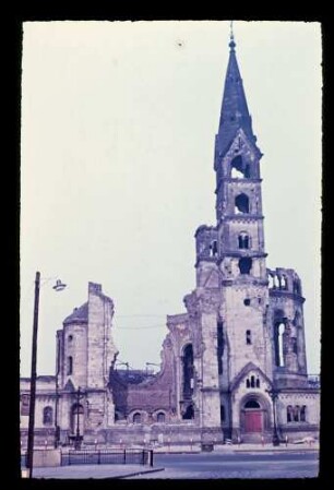K.W.-Gedächtniskirche 21.3.54.