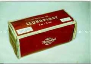 Originalschachtel für "Leukoplast / 20 STÜCK No. 517 / 1 m : 2 cm"