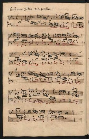 Helft mir Gottes Güte preisen; org; h-Moll; BWV 613