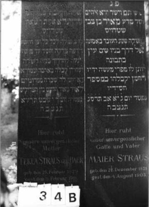 Grabstein 34B