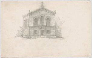 Thiersch, August ; Augsburg (Bayern); Kirche - Perspektive