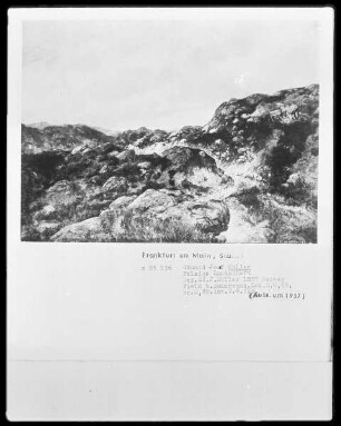Felsige Landschaft in Norwegen