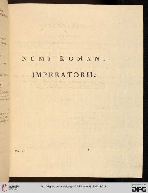 Numi Romani Imperatorii