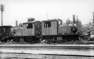 Bayerische Tenderlokomotiven Betr.Nr 4003 u.4020 Ptl 2/2 Bauart B, Zylinder zwischen den Treibachsen