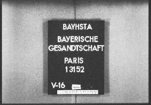 Bauer, Georg, aus Hecken, von München, Entlassung aus der Fremdenlegion