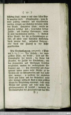 Die Vorhersagung, prognosis