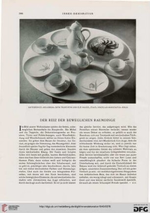 Der Reiz der beweglichen Raumdinge