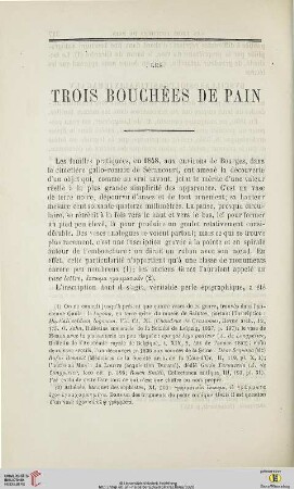 N.S. 14.1866: Les trois bouchées de pain