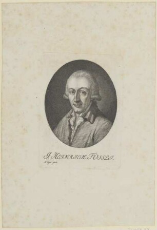 Bildnis des J. Heinrich Füssli