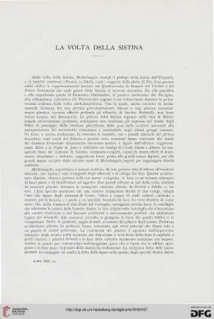 22: La volta della Sistina