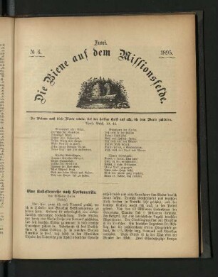 No 6. Juni. 1895.