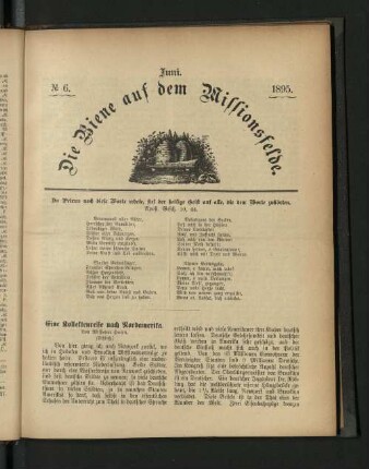 No 6. Juni. 1895.