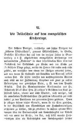 Die Volksschule auf dem evangelischen Kirchentage