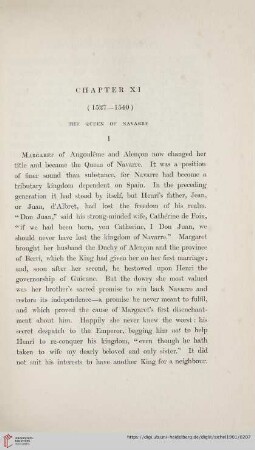 Chapter XI. The queen of Navarre