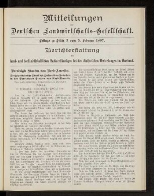Beilage zu Stück 3 vom 5. Februar 1897.