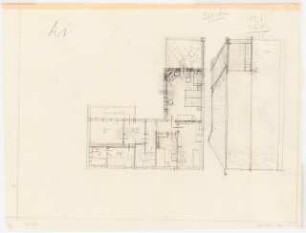 Garten Allinger, Berlin-Dahlem: Haus Allinger: Grundriss