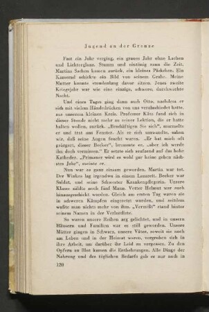Jugend an der Grenze