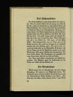 Das Küchenmädchen