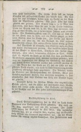 Volkszählung in Kiel.