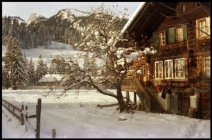 Gstaad: Saanetaler Bauernhaus