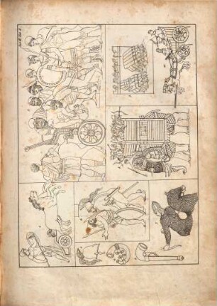 Handzeichnungen von Karl Kärcher für Mythologie und Archaeologie des klassischen Alterthums. 2