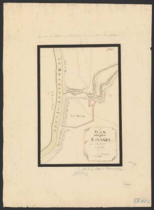 Plan du Chateau de Suvanies