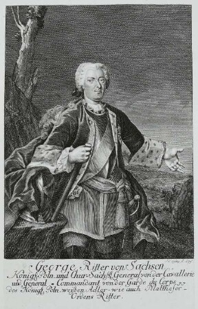 Johann Georg, Chevalier de Saxe