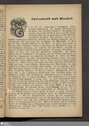 Spreewald und Wendei