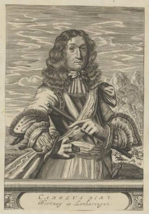 Bildnis von Carolus V., Herzog von Lothringen