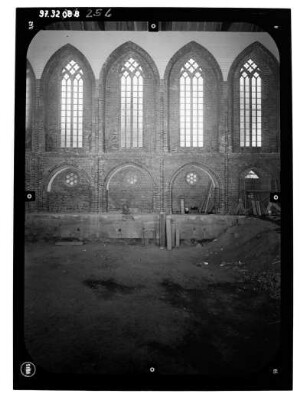 Neubrandenburg. Stadtkirche St. Marien (Wiederaufbau 1975-2001). Inneres