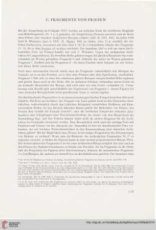 C. Fragmente von Friesen