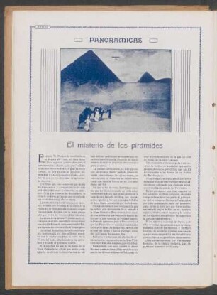 El misterio de las pirámides : Panorámicas