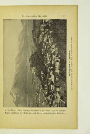 Salzburg gegen den Untersberg