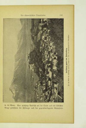 Salzburg gegen den Untersberg