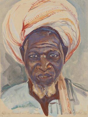 Alter Haussah aus Togo. Händler