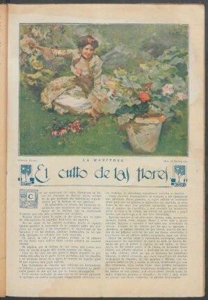 El culto de las flores