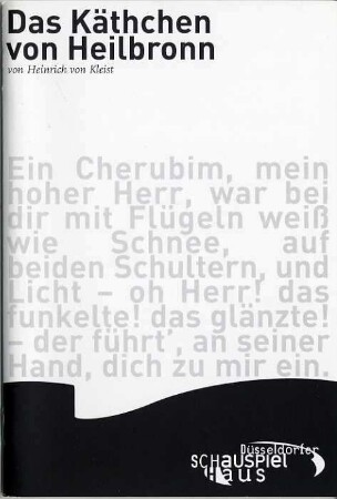Das Käthchen von Heilbronn